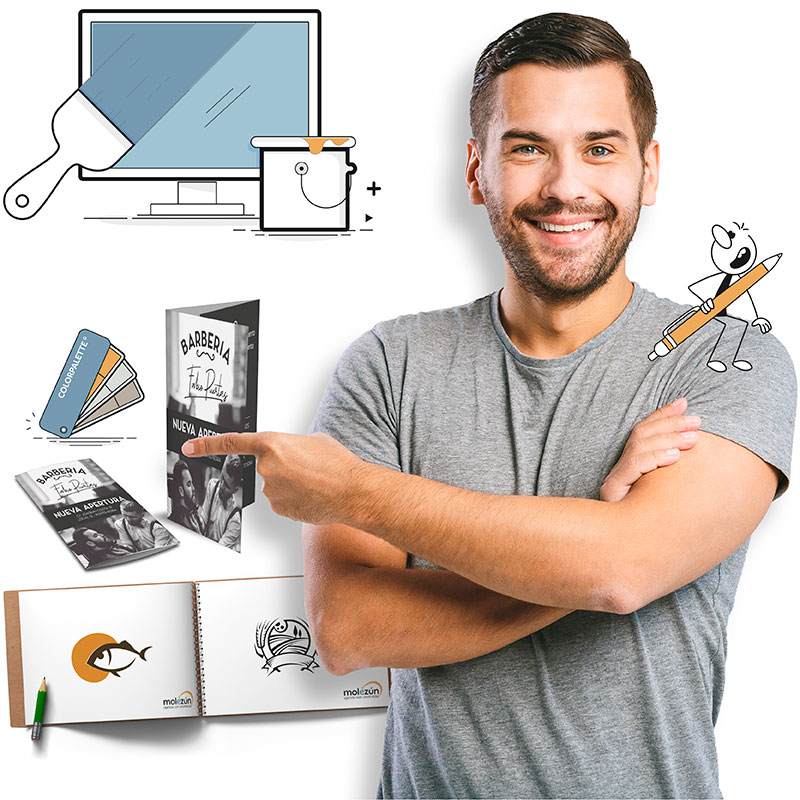 Servicios de diseño gráfico molezún